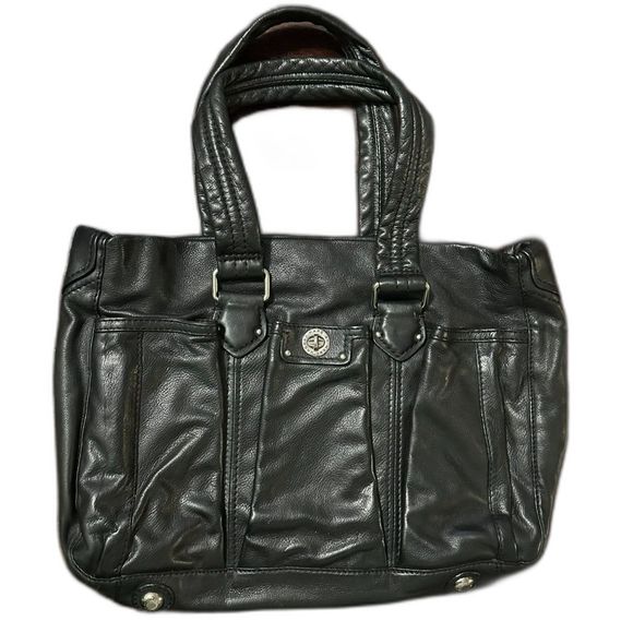 Marc by Marc Jacbos Leather Diaper bag with changing mat